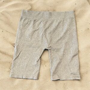 Free People Seamless Ribbed High Rise Biker Shorts